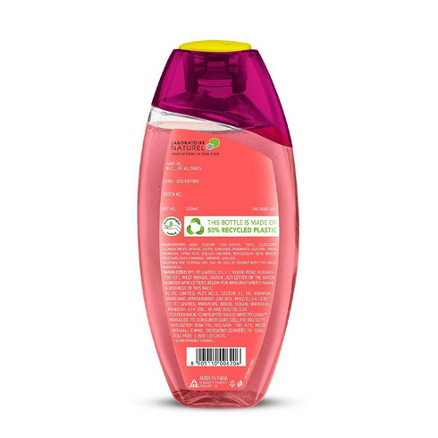 Fiama Happy Naturals Shower Gel With Plum Blossom and Ylang