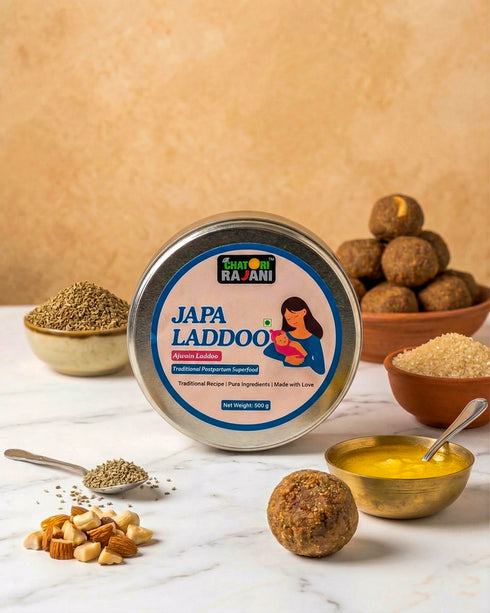 Chatori Rajani Japa Laddoo – Ajwain