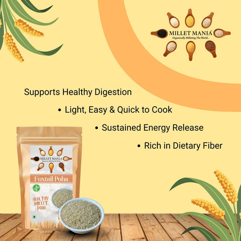 Millet Mania Foxtail Millet Poha