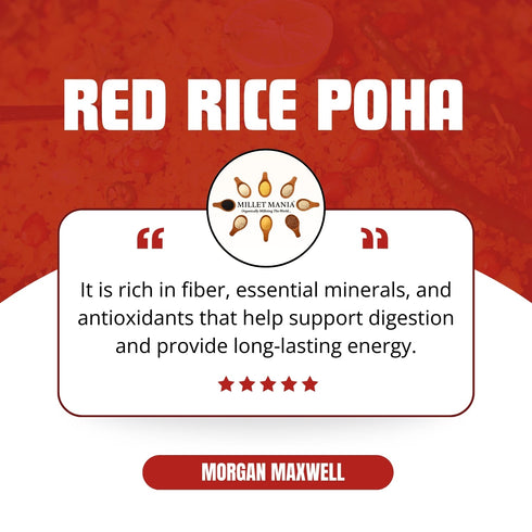 Millet Mania Red Rice Poha