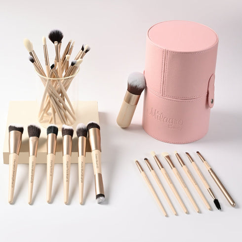 Milagro Beauty All you need 30 pcs Professional Makeup Brush Set + Brush Case