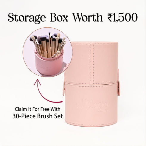 Milagro Beauty All you need 30 pcs Professional Makeup Brush Set + Brush Case
