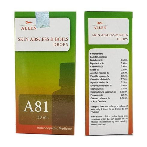 Allen A81 Skin Abscess And Boils Drop