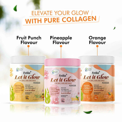 Fytika Healthcare Products Fytika Let it Glow Collagen Powder