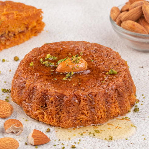 Almond & Milkmaid Kunafa Sweets