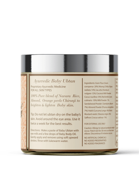 Ohria Ayurveda Almond & Saffron Baby Ubtan