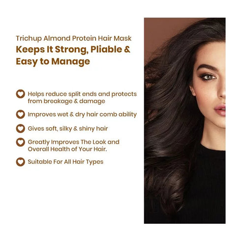 Vasuestore Trichup Almond Protein Hair Mask