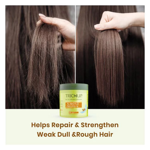 Vasuestore Trichup Almond Protein Hair Mask with Aloe Vera Gel