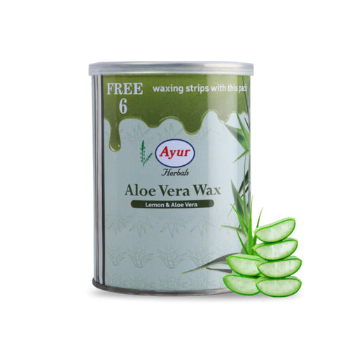 Ayur Aloe Vera Wax Lemon And Aloe Vera - 600g