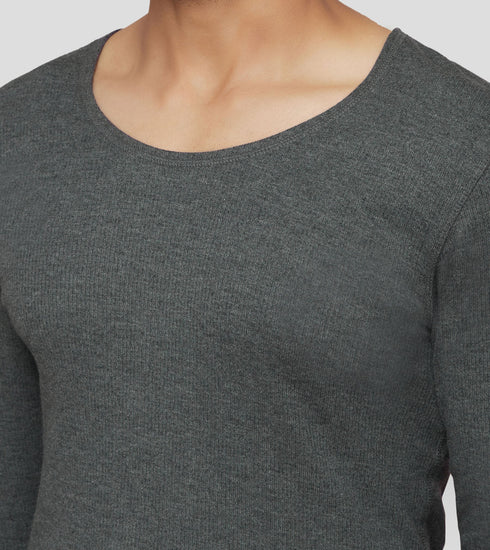 XYXX Cotton Rich Long Sleeve Thermal Set Graphite Grey