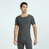 XYXX Cotton Rich Short Sleeve Thermal Set Graphite Grey