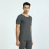 XYXX Cotton Rich Short Sleeve Thermal Set Graphite Grey