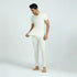 XYXX Cotton Rich Short Sleeve Thermal Set Ivory white