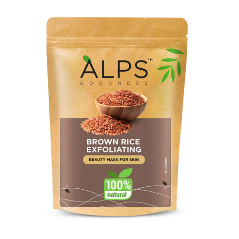 Alps Brown Rice Exfoliating Powder