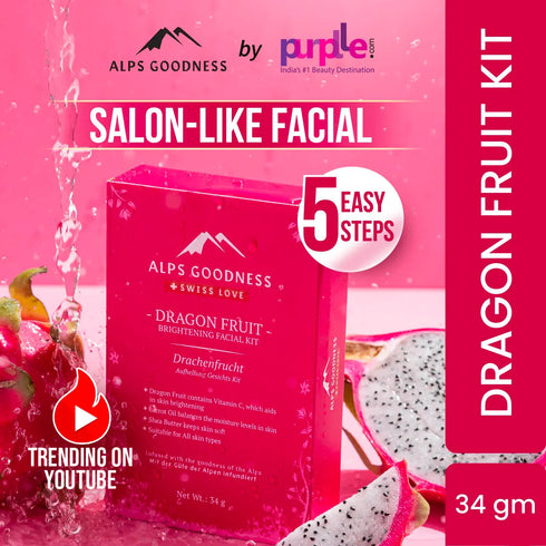 Alps Goodness Dragon Fruit Brightening Facial Kit