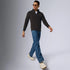 XYXX Mens Alterra Polar Fleece Jackets Malt Brown