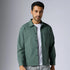 XYXX Amp Polyester Shacket Pine Green