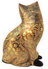 Brass Table Decor Showpiece Cat Statue 0.84kg