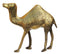 Brass Showpiece Camel Polish Statue 0.94kg
