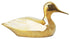 Brass Showpiece Duck Pair Statue 0.245kg