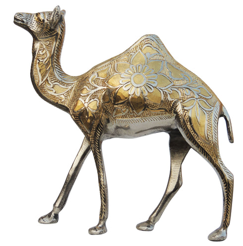 Brass Showpiece Camel Statue 1.16kg