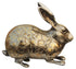 Brass Showpiece Rabbit Nickel Fancy Statue 1.5kg