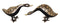 Brass Showpiece Duck Pair 2.46kg
