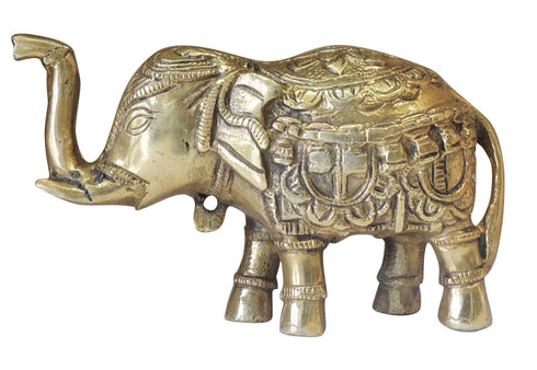 Brass Elephant Statue 0.86kg