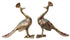 Brass Showpiece Peacock Pair Statue 1.32Kg