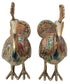 Brass Showpiece Peacock Pair Statue 5.8Kg