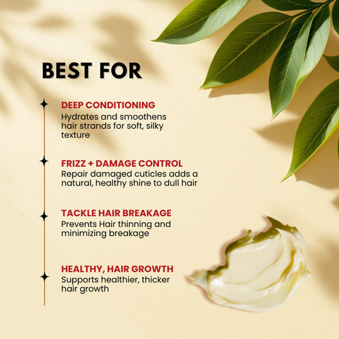 Tvishi Skincare Mango Hair Mask Strong Hair