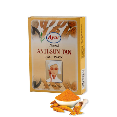 Ayur Herbals Anti-Sun Tan Face Pack 25gm