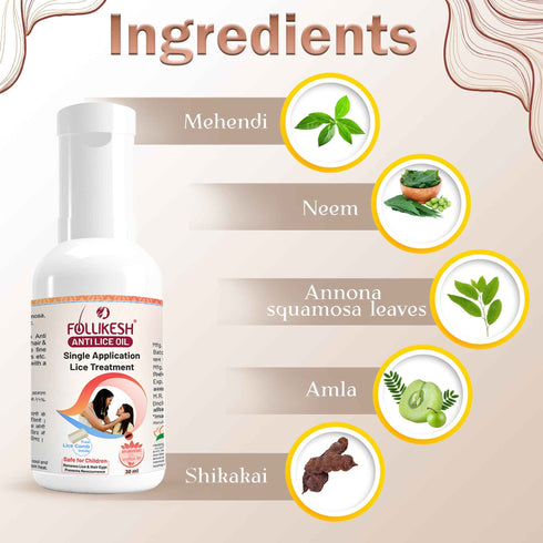 Healing Pharma Follikesh Anti Lice Oil