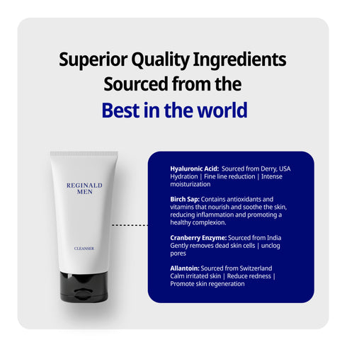 Reginald Men Face & Beard Wash