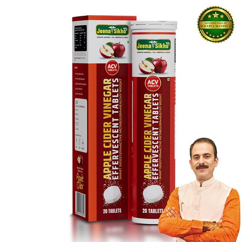 Jeena Sikho Apple Cider Vinegar Effervescent Tablets