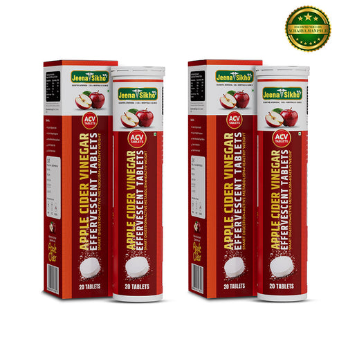 Jeena Sikho Apple Cider Vinegar Effervescent Tablets