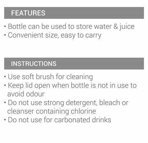 Milton Aqua Stainless Steel Bottle
