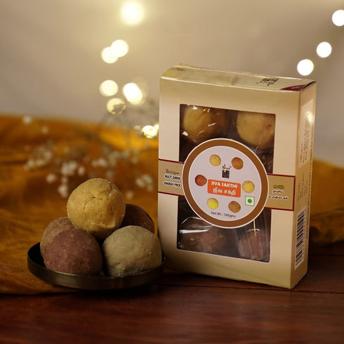 Isha Life Jiva Sakthi Multigrain Laddu 180 g (6 Laddu)
