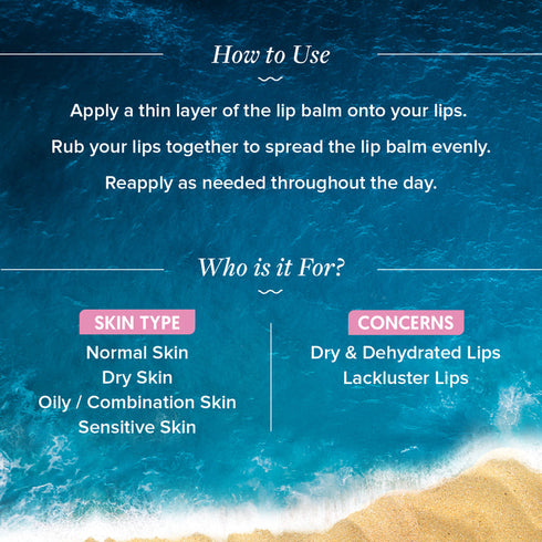 Aqualogica Pink Sorbet Plump+ Luscious Tinted Lip Balm