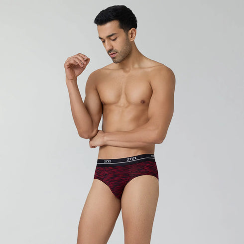XYXX Artisto Modal Briefs Brush Red