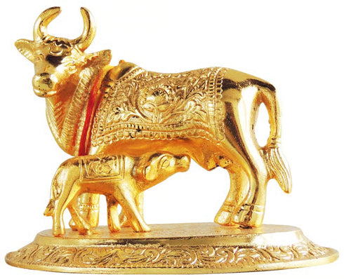 Showpiece Cow Statue - 5.3*4.2*4.4 inch