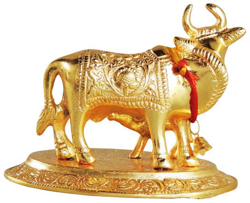 Showpiece Cow Statue - 5.3*4.2*4.4 inch