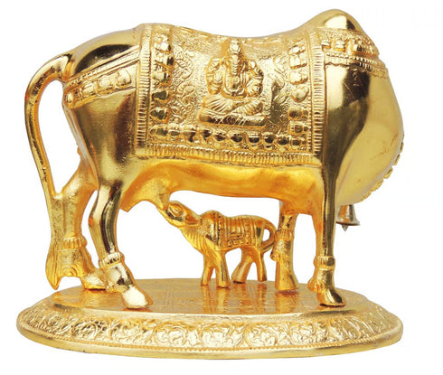 Showpiece Cow | Calf Statue - 9.5*6.5*7.5 inch
