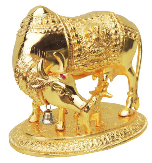 Showpiece Cow | Calf Statue - 9.5*6.5*7.5 inch