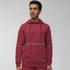 XYXX Ascent French Terry Cotton Blend Hoodie and Joggers Co-Ord Crimson Red