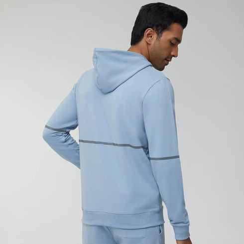XYXX Ascent French Terry Cotton Blend Hoodies Glacier Blue