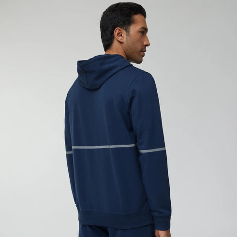 XYXX Ascent French Terry Cotton Blend Hoodies Midnight Blue