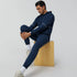 XYXX Ascent French Terry Cotton Blend Hoodies Midnight Blue
