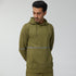 XYXX Ascent French Terry Cotton Blend Hoodie and Joggers Co-Ord Olive Green