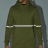 XYXX Ascent French Terry Cotton Blend Hoodies Olive Green